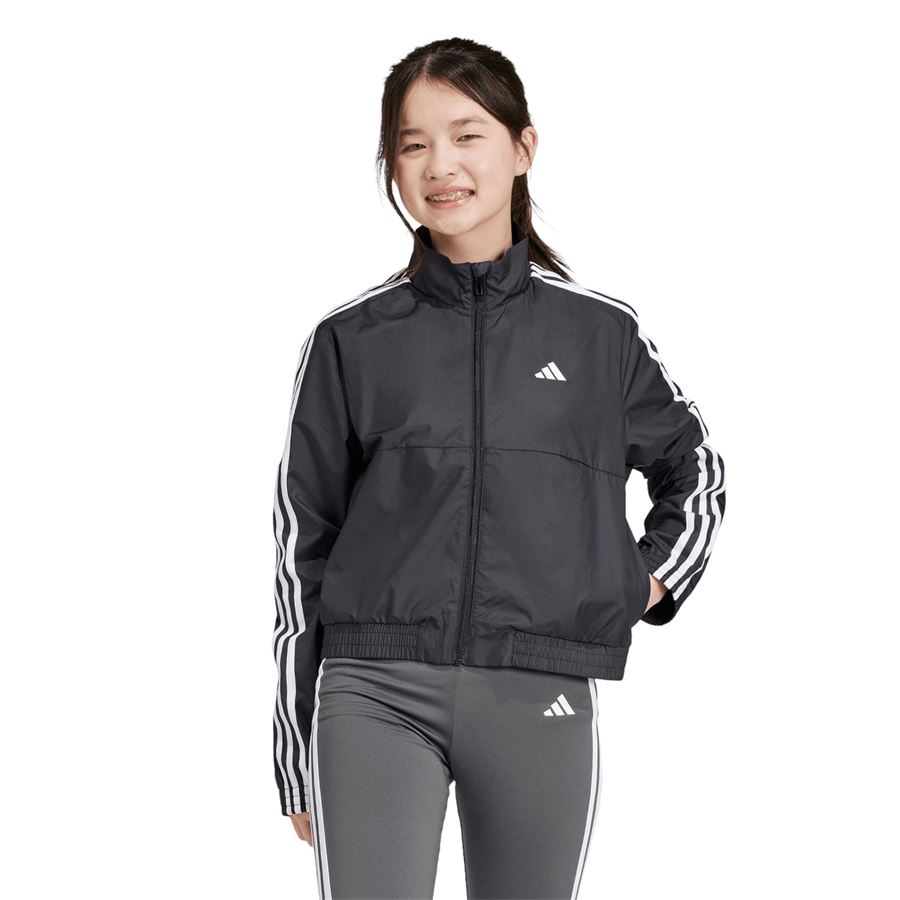 Felpa da bambina train essentials full-zip junior Adidas | IP3916X